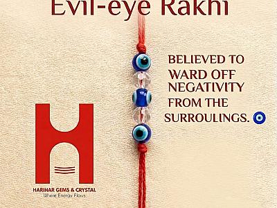 Evil eye rakhi