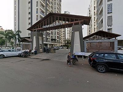 3BHK 920 SqFt Carpet area with full furniture