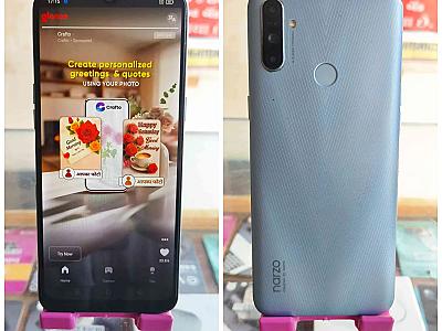 Used Realme Narzo 20A 4GB 64GB
