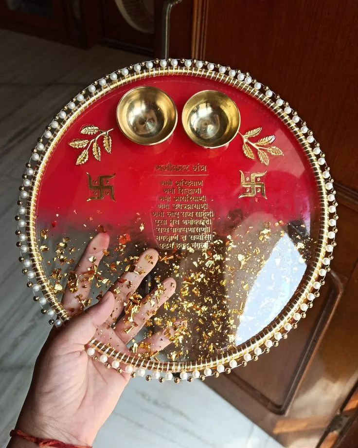 Pooja thali