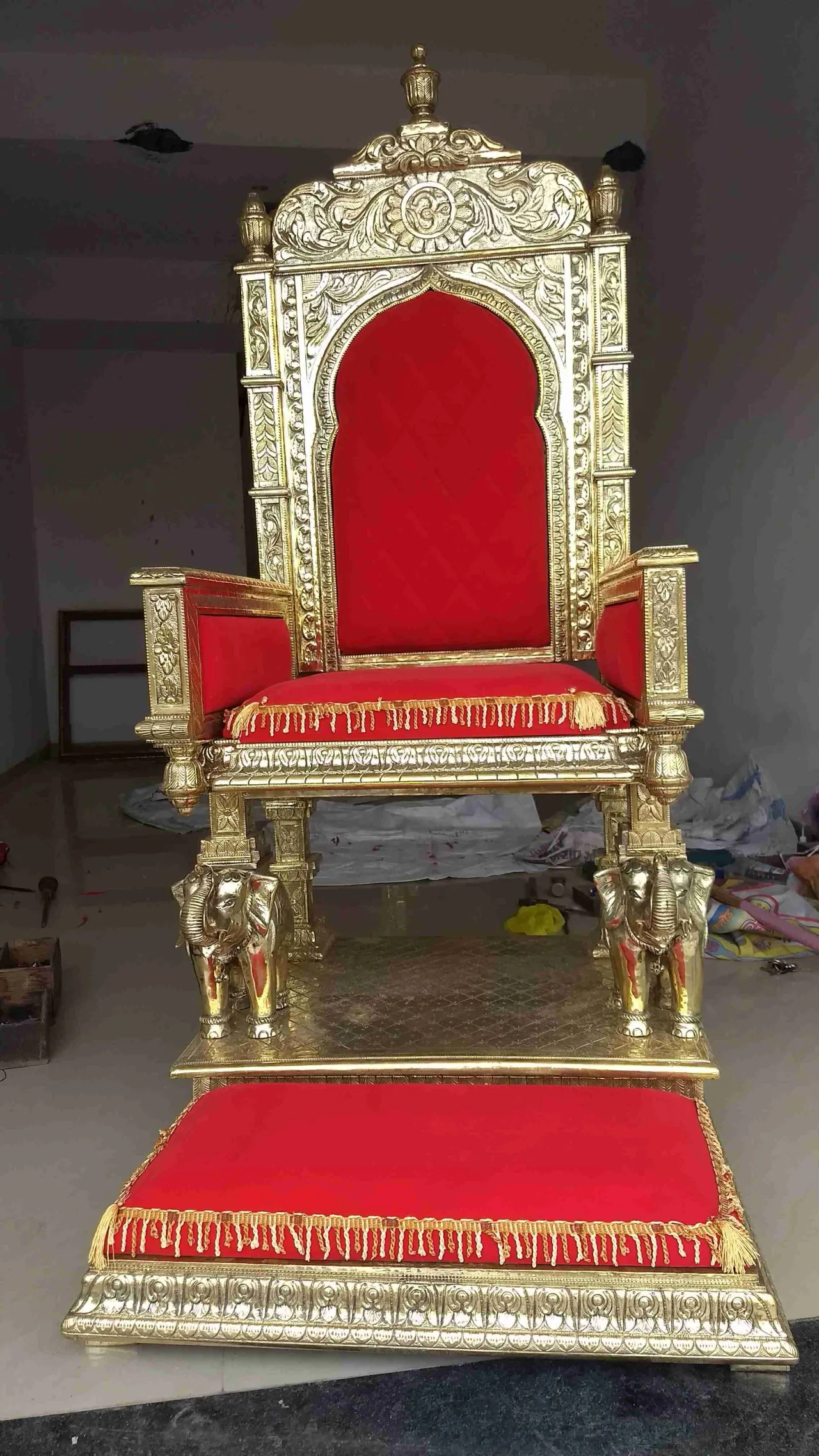 Brass chair