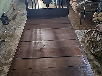 Antique old furniture sofacum bed and sheesham wood single bed