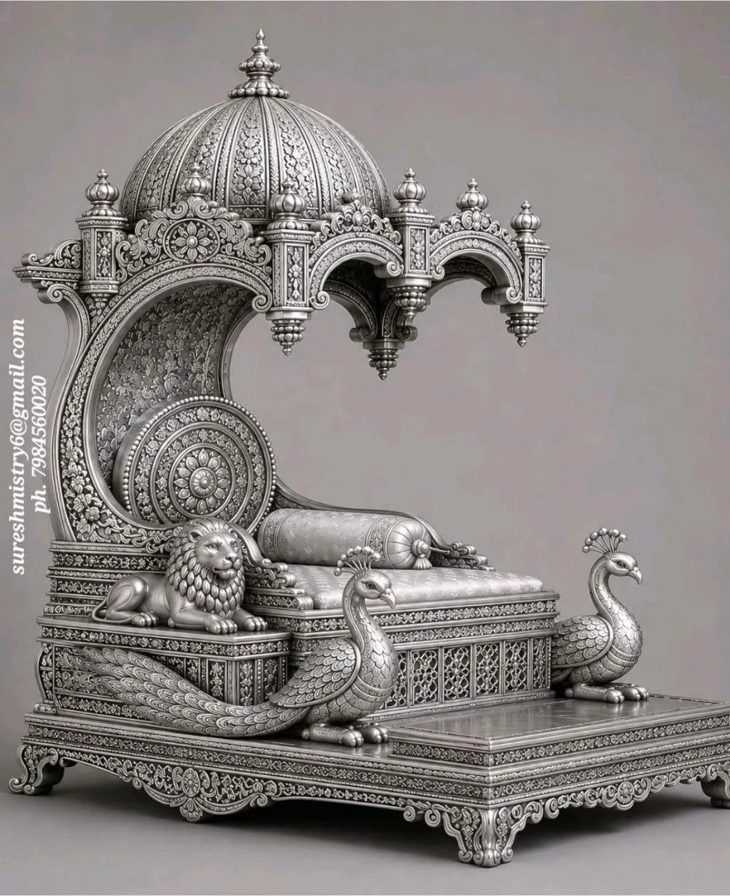 Silver mayurasan