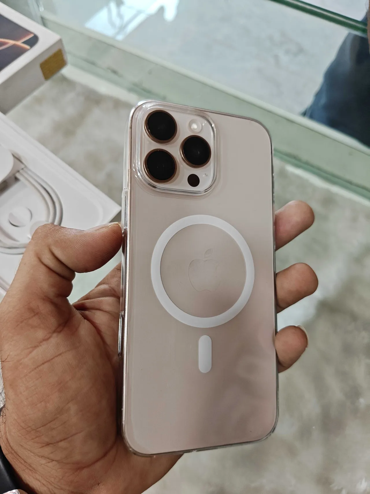 Sell iphone 16 pro max, 256gb ram, indian, 1 month warranty remaining, with original charger