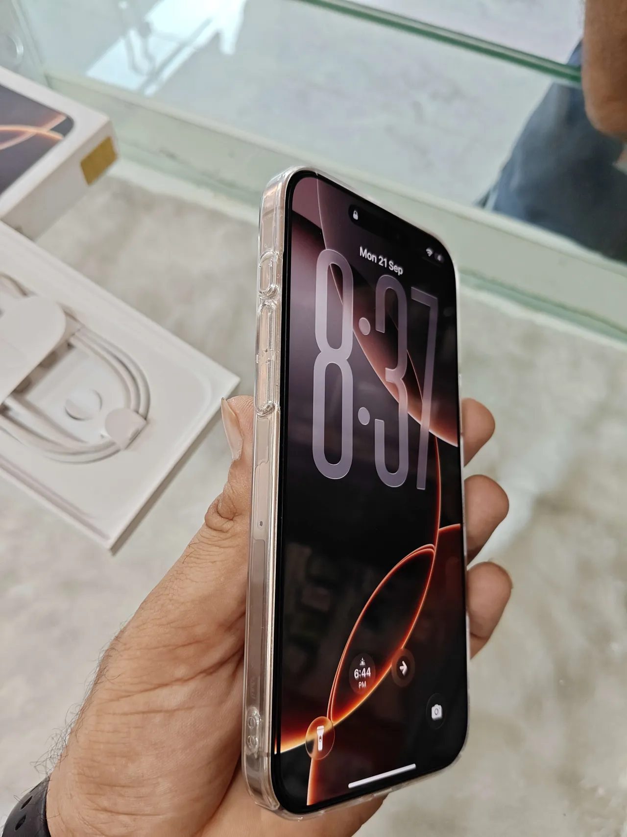 Sell iphone 16 pro max, 256gb ram, indian, 1 month warranty remaining, with original charger