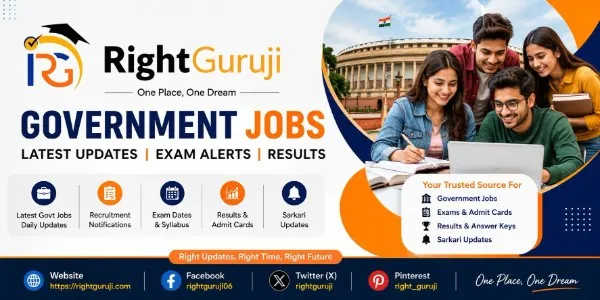 Latest Government Jobs 2026: Explore New Career Opportunities - RightGuruji