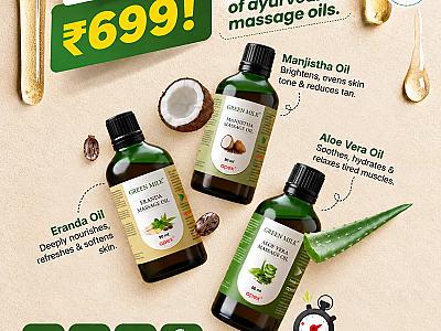 Abhyanga Oil Bundle with Ayurvedic Massage Oil