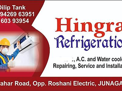 Hingraj Refrigeration – Expert AC & Water Cooler Services