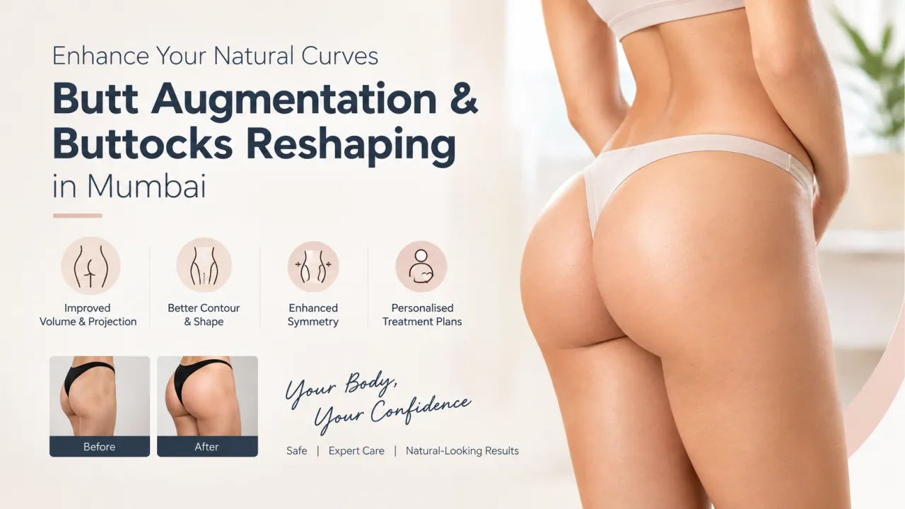 Best Butt Augmentation Surgeon in Navi Mumbai , Vashi |  My Aesthetic Plus