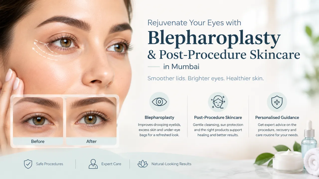 Best Blepharoplasty Surgeon in Navi Mumbai, Vashi | My Aesthetic Plus