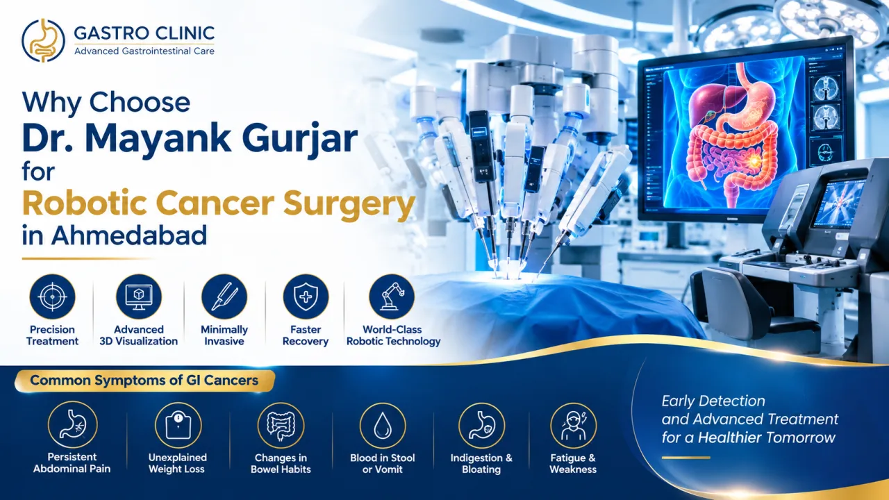 Why Choose Dr. Mayank Gurjar for Robotic Cancer Surgery in Ahmedabad
