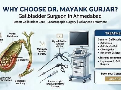 Why Choose Dr. Mayank Gurjar as a Gallbladder Surgeon in Ahmedabad?