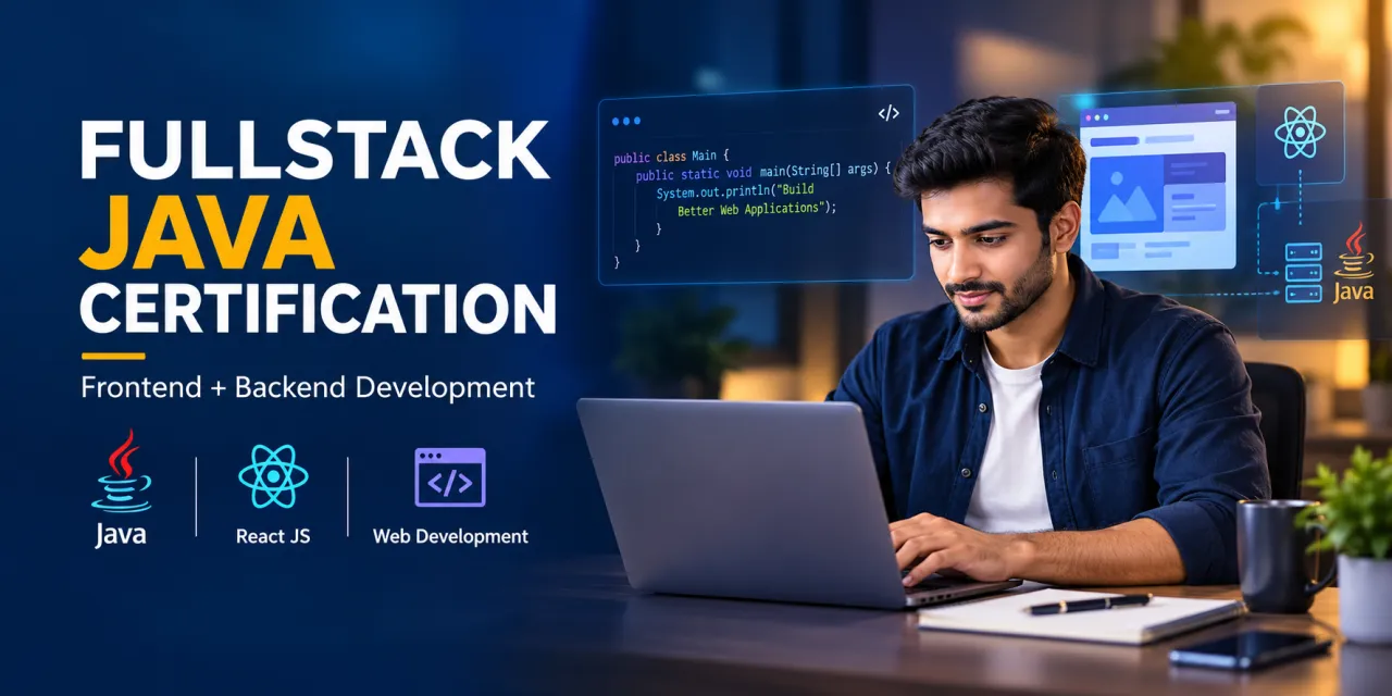 Best Fullstack Java Certification Course in Thane, Mumbai, Navi Mumbai With Placement