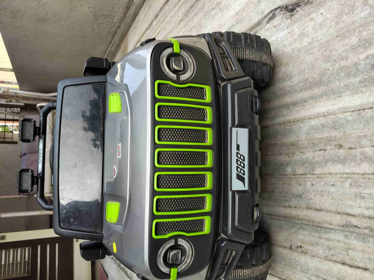 Electric Jeep car