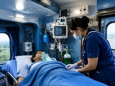 Train Ambulance Service in Kolkata | Safe Patient Transfer with Medical Support