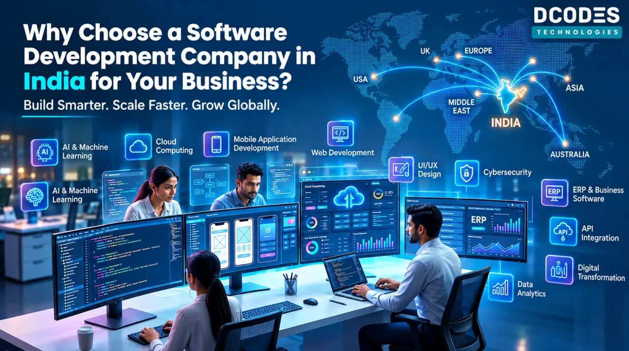 Why Choose a Software Development Company in India for Your Business?