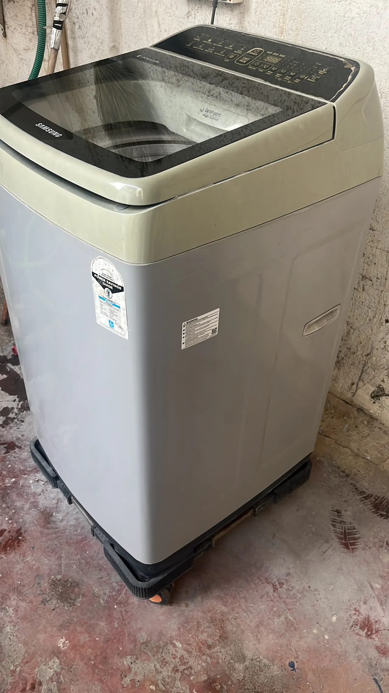 4 year old samsung fully automatic 6.5 kg top loder