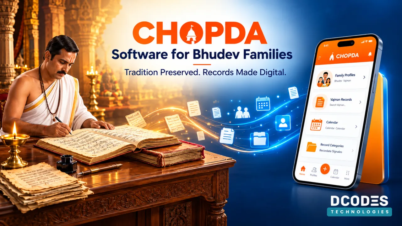 Chopada Software — A Complete Digital Solution for Bhudev Families