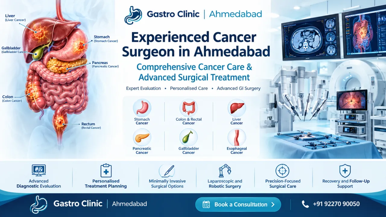 Experienced Cancer Surgeon in Ahmedabad – Comprehensive Cancer Care
