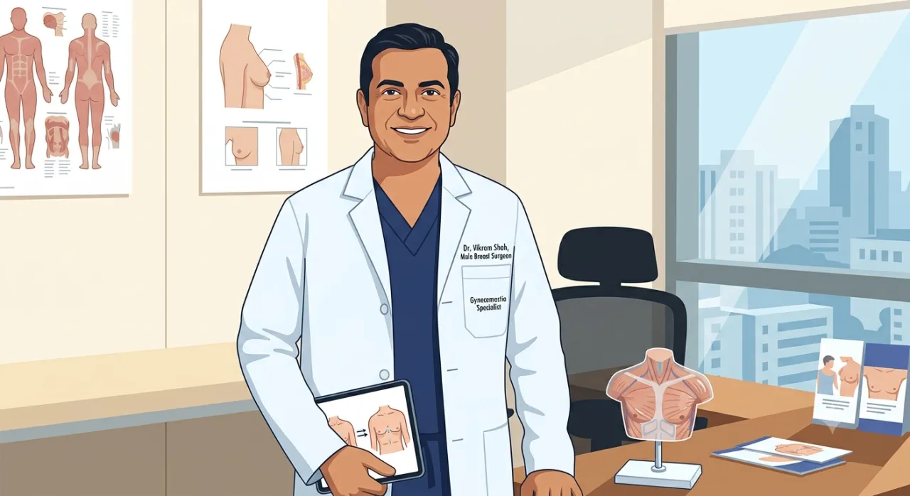Best Gynecomastia Surgeon in Navi Mumbai , Vashi | My Aesthetic Plus