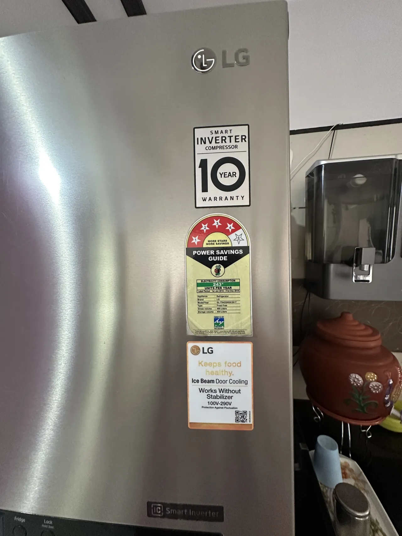 Lg smart refrigerator
