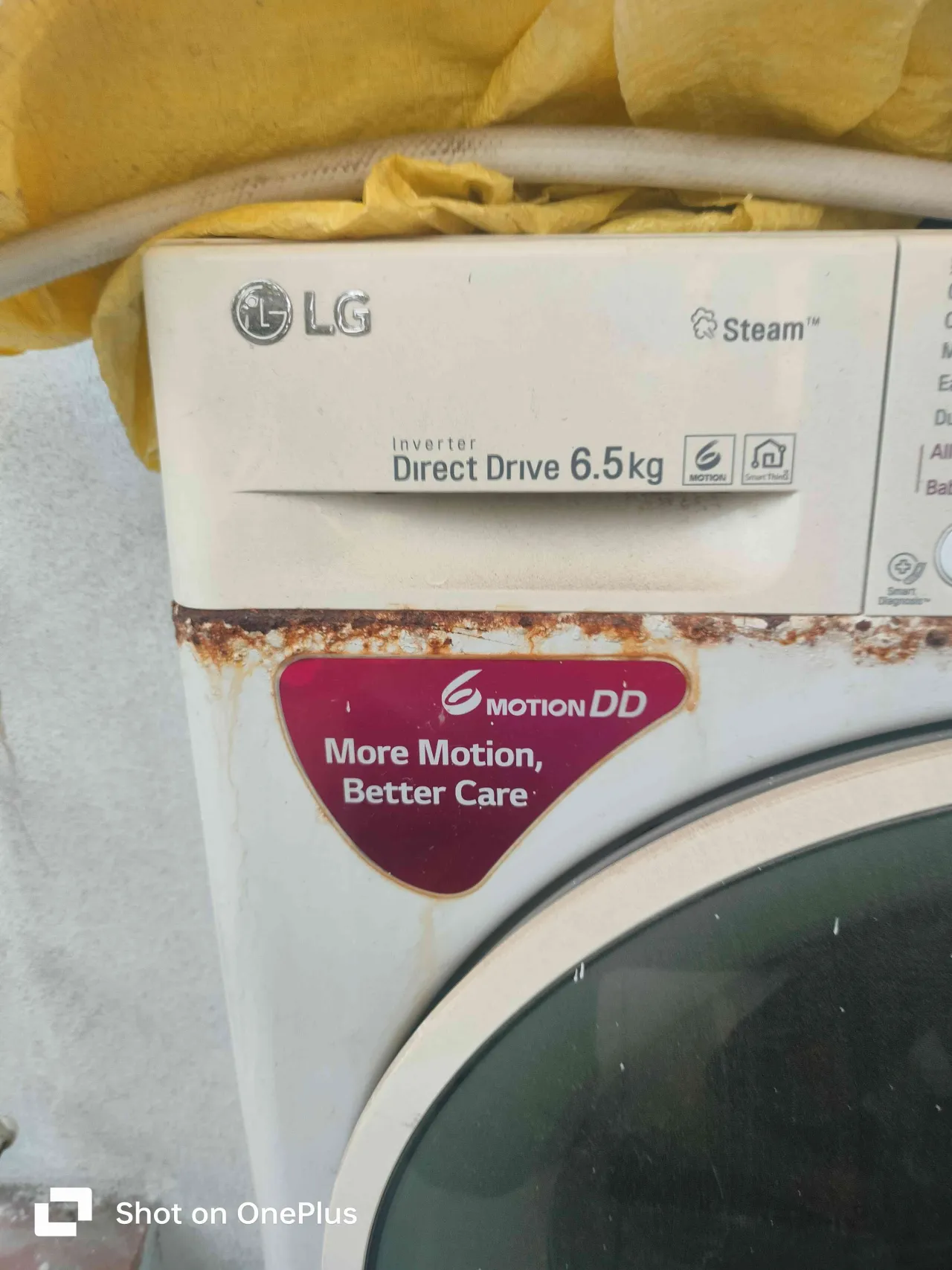 L G 6.5kg atuometic frount door machine