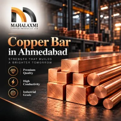 Copper Bar Supplier in Ahmedabad | Mahalaxmi Copper