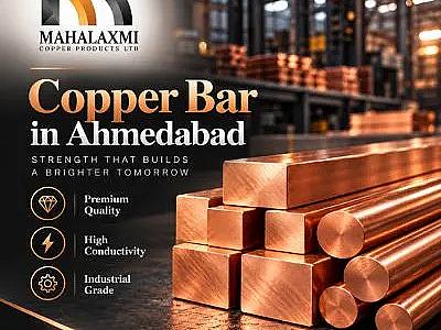 Copper Bar Supplier in Ahmedabad | Mahalaxmi Copper
