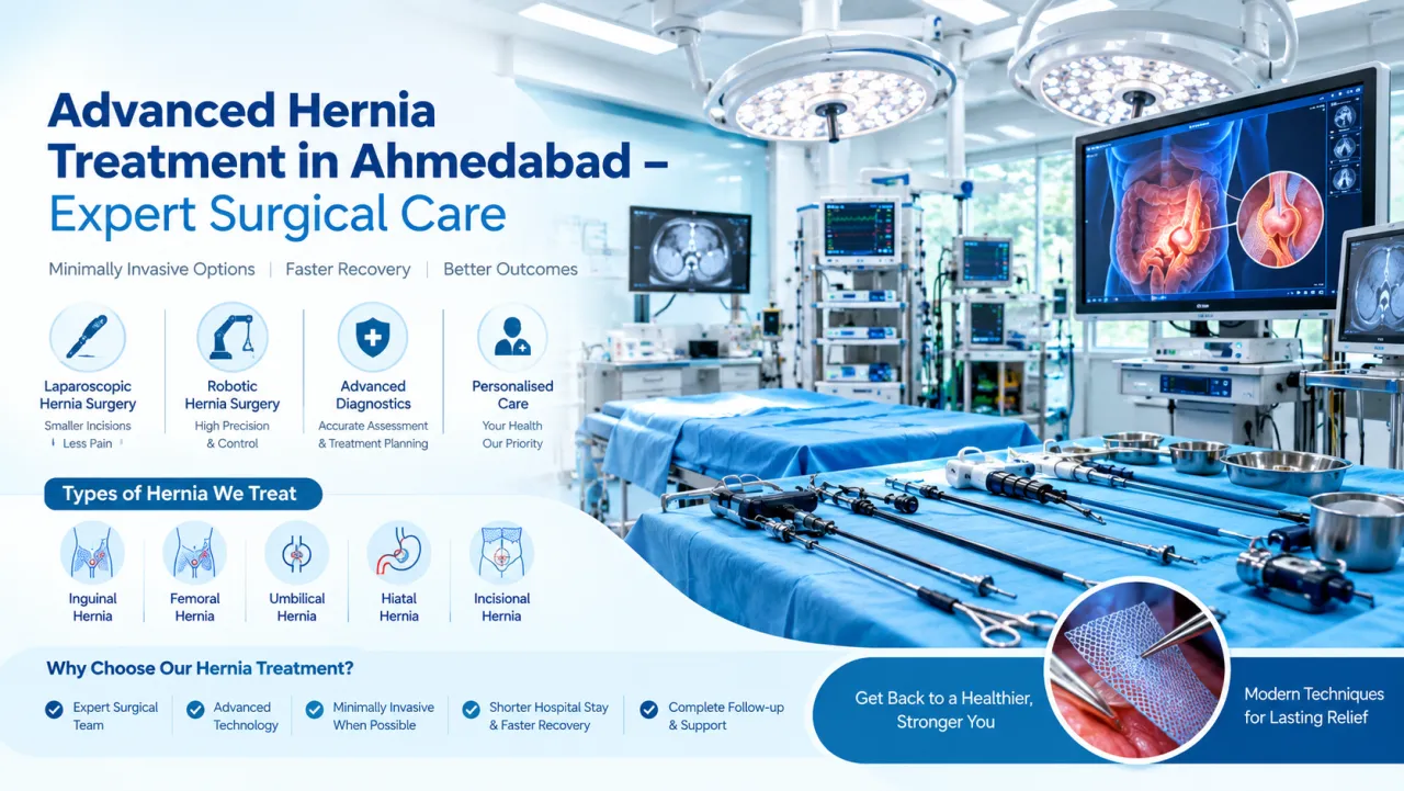 Advanced Hernia Treatment in Ahmedabad – Expert Surgical Care