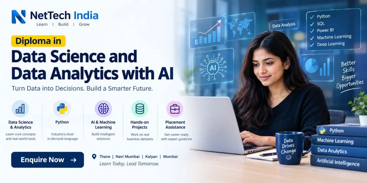 Diploma in Data Science & Data Analytics with AI | Career Program