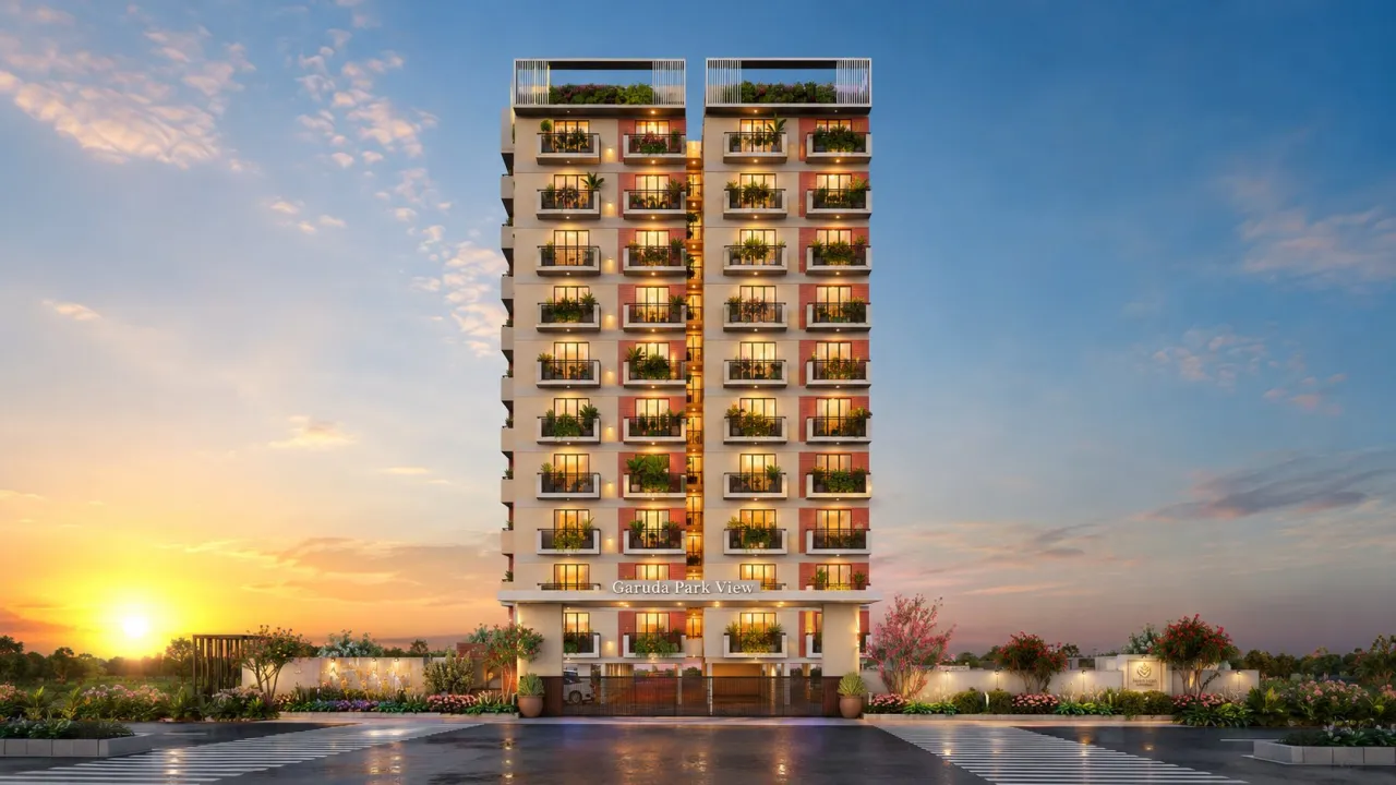 Garuda Park View - RERA 2 & 3 BHK Apartments, Hoskote (from Rs.6,200/sq ft)