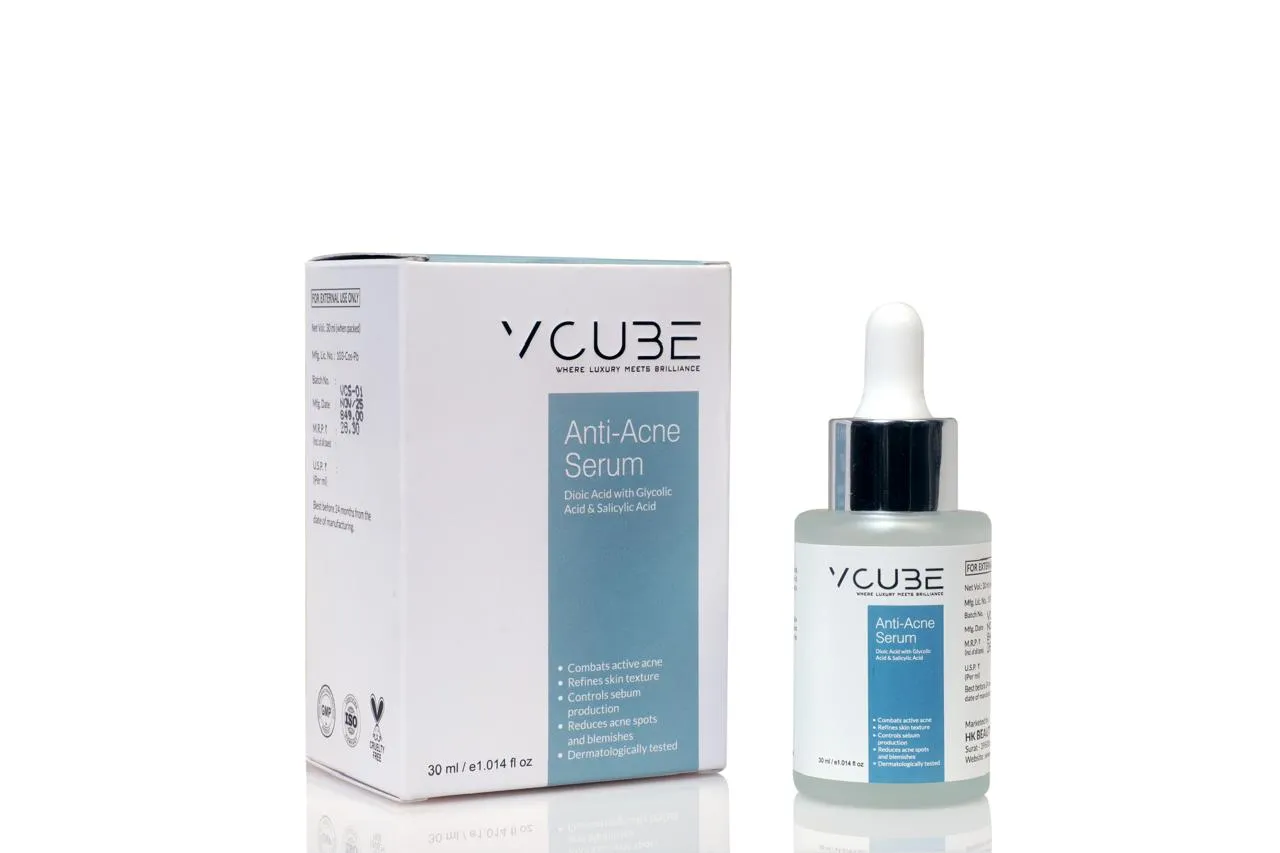 Vcube anti acne serum